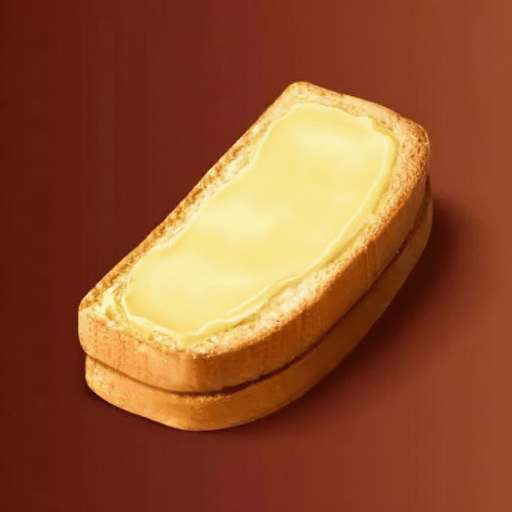 Roti Sisir Mentega Gula Kopi Konnichiwa